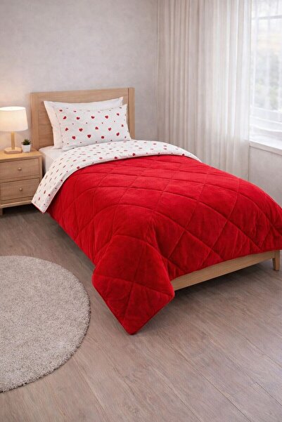 Federico Fabrizio Quality Pamuklu Tek Kişilik Çift Taraflı Desenli Uyku Seti ...