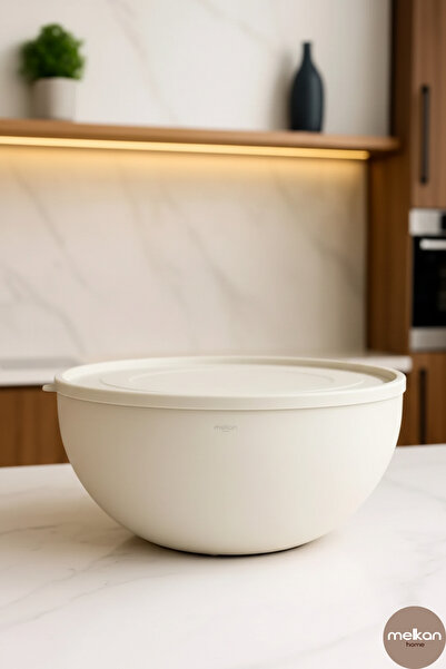 Melkan Home Soft-Lid 6-Liter Storage Container – Dough Kneading Basin, Flour ...