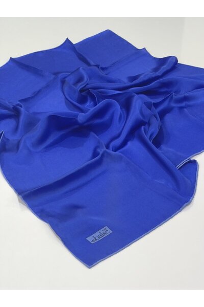 PİRAMİT Balse Sura Silk Scarf Saks Blue 6000-2