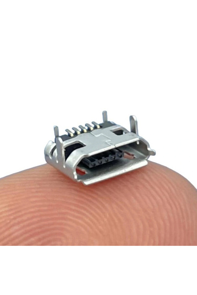 Voltaj IC-266A-1 Micro USB Konnektör Mikro USB Soket 4 Şase 5 Pin