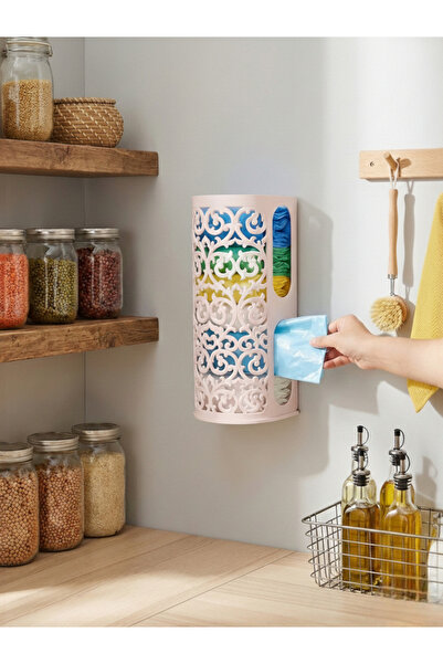 Padilon Bag Holder Bag Storage and Organization Box Plastic 32X16X13 cm Adhesive