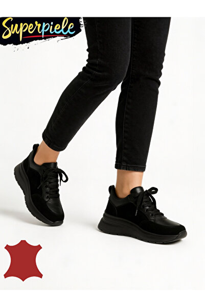 ANGEL BLUE Women's casual shoes made of genuine leather with natural lining