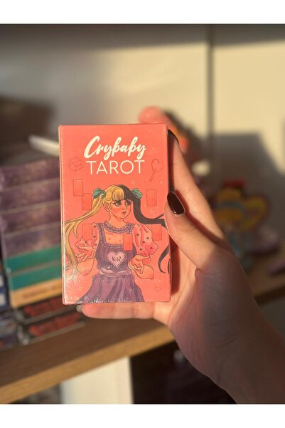 Galaksi Dükkanı Crybaby Tarot Destesi/Tarot Kartları -12cm 7cm boyutlar +kita...