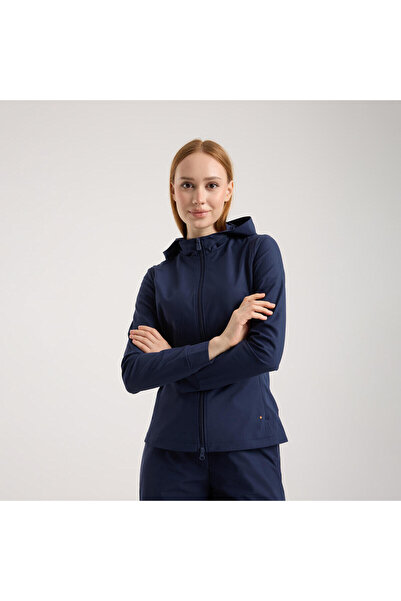 SAVE THE DUCK Kadın Fermuarlı Sweatshirt Lacivert - Arda