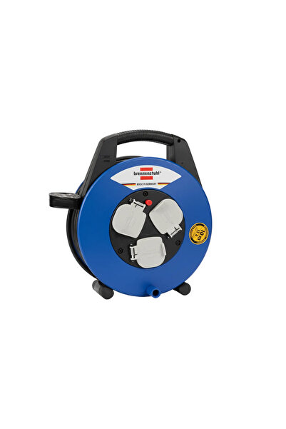 Brennenstuhl بكرة كابلات جارانت بثلاثة منافذ بطول 25 مترًا