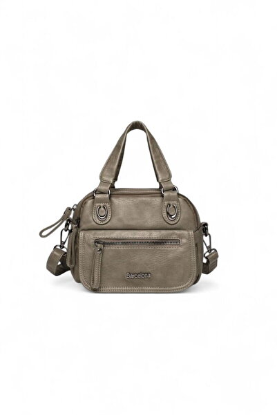 21Kbarcelona Logo Detailed Mint Women's Handbag Brc-1933