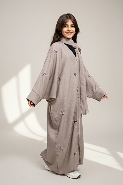 BHNS School abayas with matching headscarves for girls of all ages, from high...