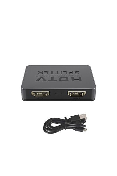 Choice موزع HDMI بدقة 4K، مدخل واحد ومخرجين، موزع فيديو HDMI 1x2، محول ومضخم ...