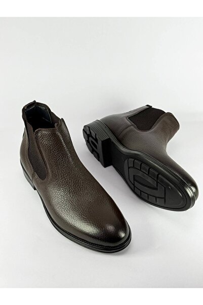 YAŞARYILDIZ AYAKKABI 1963 TEN BERİ Men's Chelsea Boots with Genuine Leather I...