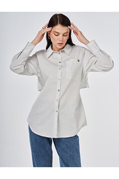 KYR Cotton Tunic with Rope Belt Khaki