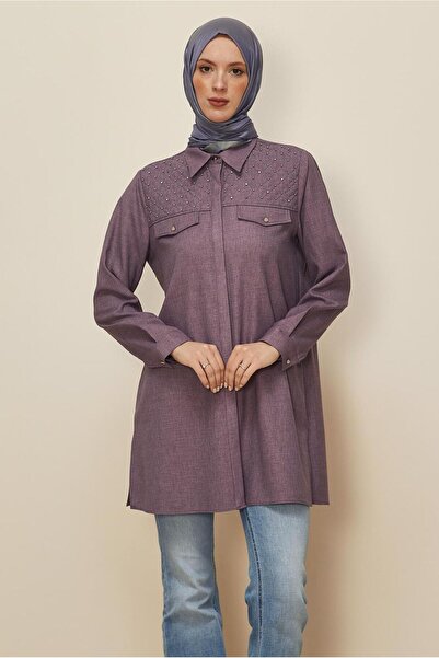 Alvina Shirt Collar Tunic 46212