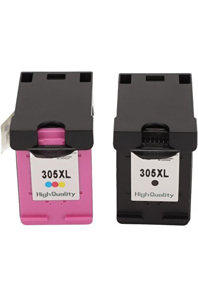 Generic Ink, 2pcs 305XL Black Color Print Ink Cartridges Replacement Printer ...
