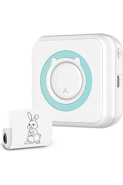 Generic طابعة ملصقات جويز الصغيرة المحمولة، طابعة ملصقات حرارية محمولة مزودة ...