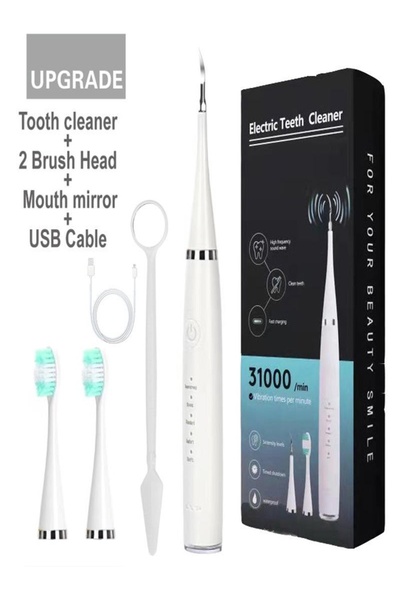 Viacare 6 в 1 Електрическа почистваща машина за зъби, Ултразвуково устройство...