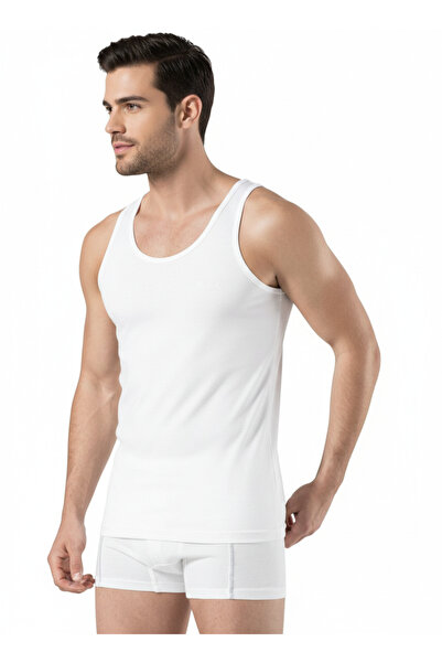 Pierre Cardin 100% Cotton Combed White 2-Piece Undershirt