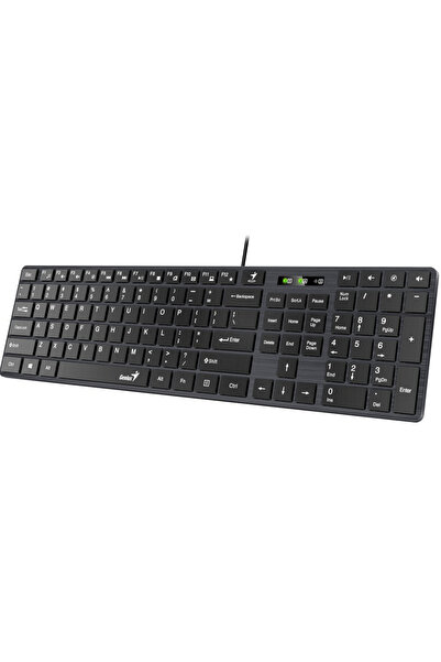 GENIUS SlimStar 126 USB Black Keyboard