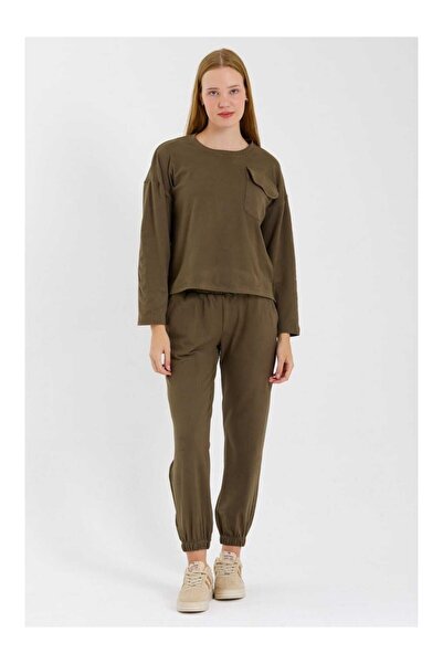 xtrap Crew Neck Bottom Top Tracksuit Set