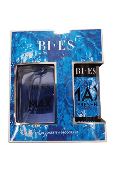 Bİ ES POL Men's Gift Box Max Ice Freshness, Eau de Toilette 100 ml, Deodorant...