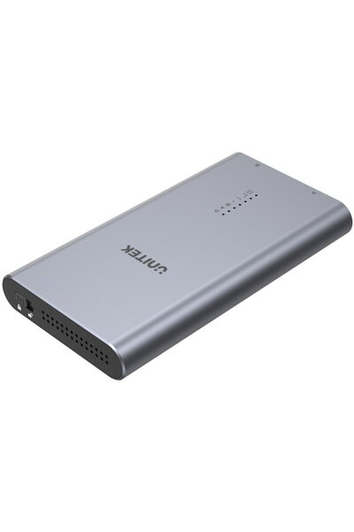 Unitek Carcasă SolidForce S1206A cu două compartimente, USB-C la PCIe/NVMe M....