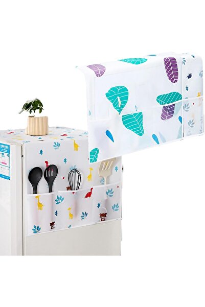 Generic Refrigerator Dust-Proof Cover, Refrigerator Cover, EVA Plastic Lightw...