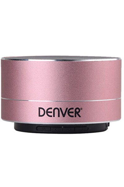 Denver BTS-32 Portable Bluetooth Speaker Pink