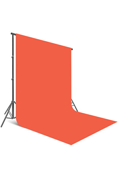 Generic Photo Studio Background 2.72x10m #39 Bright Orange Paper