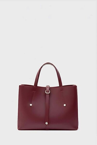 Shule Bags Geantă de mână și de umăr Fedi Yavrulu Roșu Claret