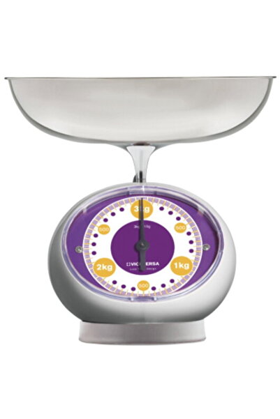 Viceversa Cântar de bucătărie Tix 3kg alb
