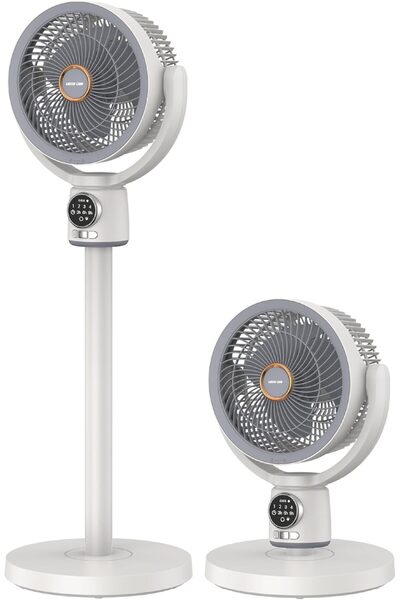 Generic مروحة جرين ليون كواد فليكس، مروحة قابلة لإعادة الشحن ببطارية 8000 ملل...