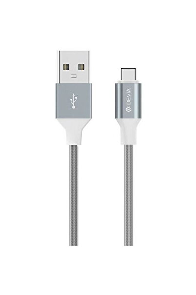 Devia Pheez Series Cable for Micro USB (5V 2.4A,1M) grey
