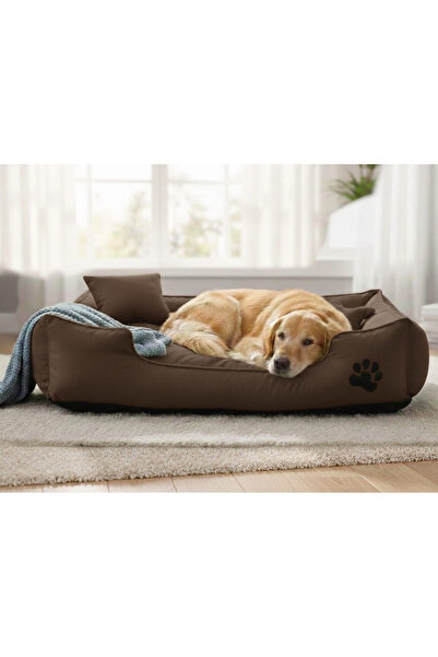 Mavi Vitrin Ultrasoft Büyük Irk Köpek Yatağı Yıkanabilir Yüksek Kaliteli Kuma...
