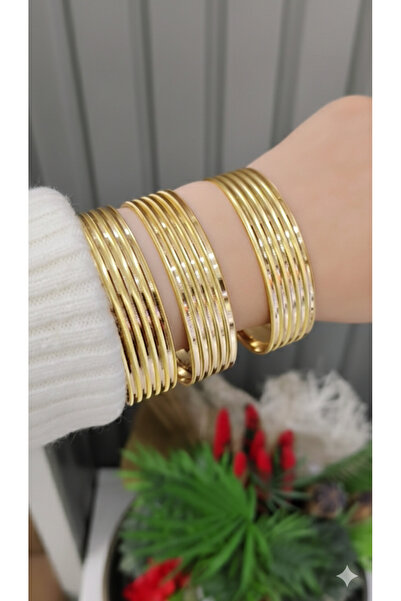 İdeal Sarraf Ajda Model Geniş Bilezik 15 gr