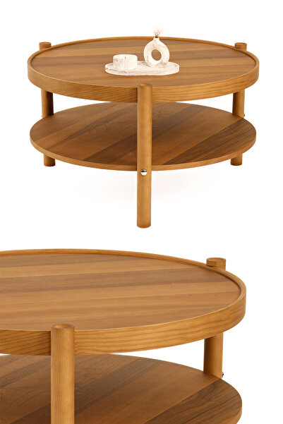 Eymense Monza Tablalı Orta Sehpa Ceviz