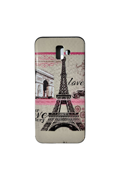 OEM Carcasă compatibilă cu Samsung Galaxy J6+ - 2018, silicon, design Love Paris