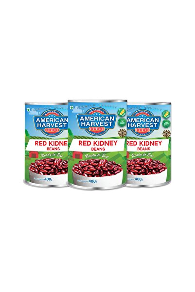 American Harvest Red Kidney Beans EO 400g Pack of 3