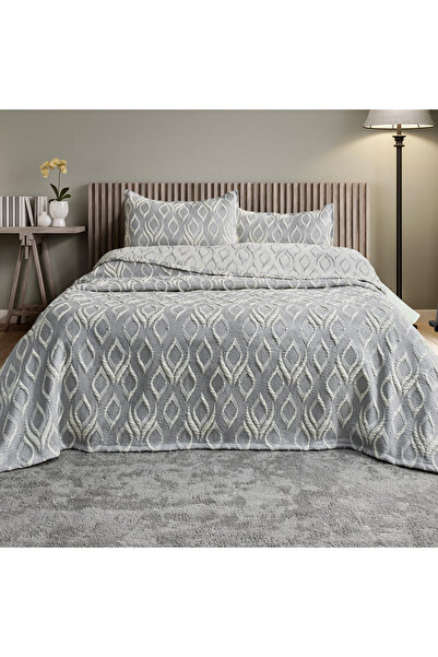 Schafer Home Duo Bedspread 3 Pieces-Grey