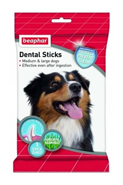 Beaphar أعواد تنظيف الأسنان للكلاب المتوسطة والكبيرة