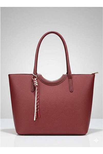 Fumes Women’s Structured Tote Handbag – Premium Textured Leather Finish, Dual...