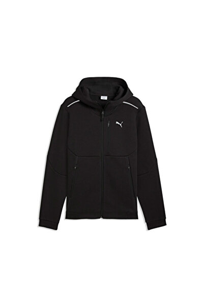 Puma Pumatech Full-Zip Hoodie Dk Men's Casual Jacket 63441501 Black