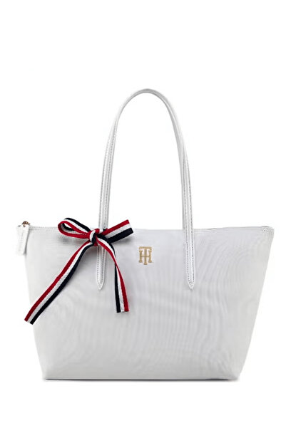 Genesin Tote Bag for Women , Signature Tape Large Capacity Shoulder Bag Handbag