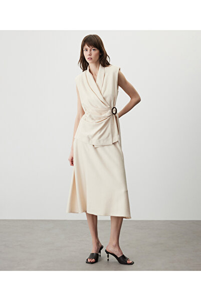 MISS IPEKYOL Midi kloş etek