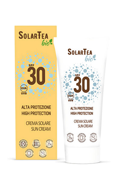 Bema Organic high sun protection cream SPF30 Solar Tea 100ml