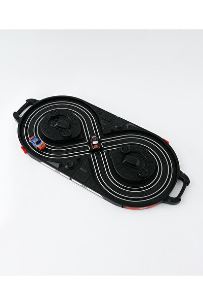 Fab N Funky 1:59 Hand-held Slot Track Racing Box, 2-Player VS Control, ABS an...