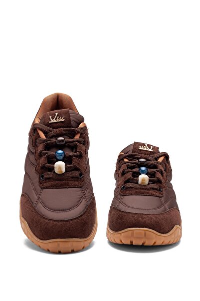 lady classy Γυναικεία παπούτσια πεζοπορίας με κορδόνια και θερμική σόλα