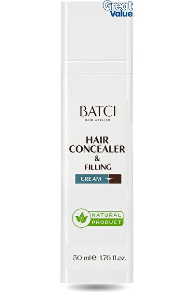 Batçı Hair Atelier كريم إخفاء الشعر - تغطية فورية لبقع الصلع وتغطية جذور الشع...