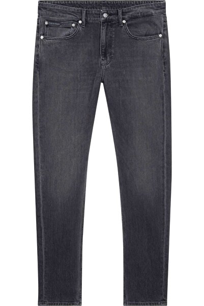Calvin Klein SLIM TAPER, 1BY Siyah Erkek Jean Pantolon