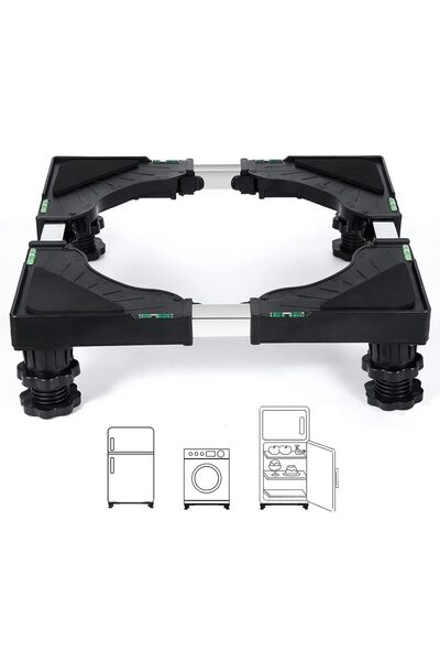 Generic Excefore Mini Fridge Stand Anti Vibration Pads, Universal Adjustable ...