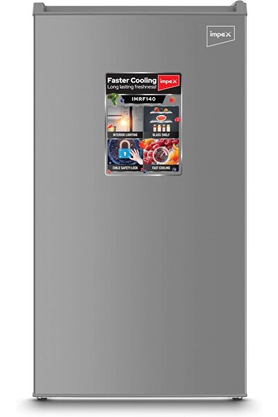 Generic Impex 90L Single Door Refrigerator | Compact Mini Fridge for Home, Of...