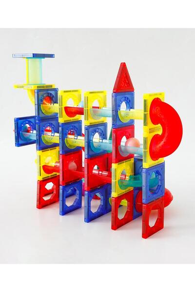 Fab N Funky DIY Lighting Building Magnetic Block Set, STEM-Powered, Colourful...