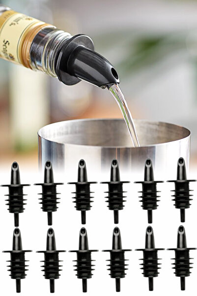 Binbirreyon Plastic Bottle Spout Bottle Stopper Quantitative Oil Pot Wine Pou...